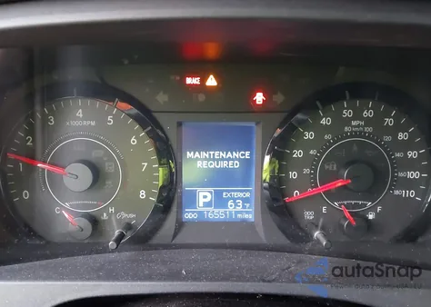 2015 Toyota Sienna Le 8 Passenger z USA, uszkodzony, nr VIN 5TDKK3DCXFS585488